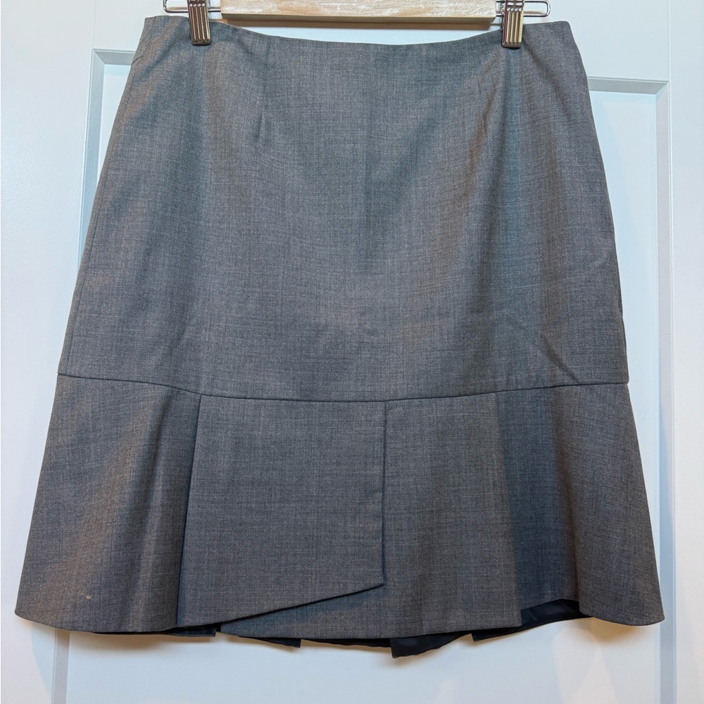 J. Crew wool tulip skirt